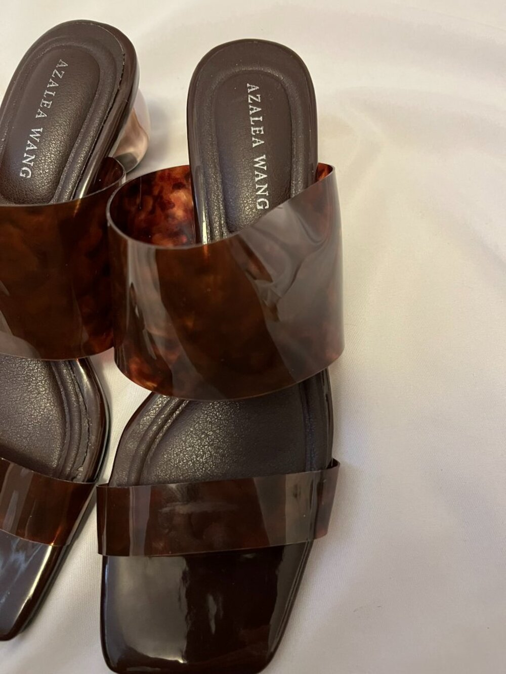 👠 Azalea Wang “Lirio” Heels – Brown – Size 7.5 - Picture 12 of 15